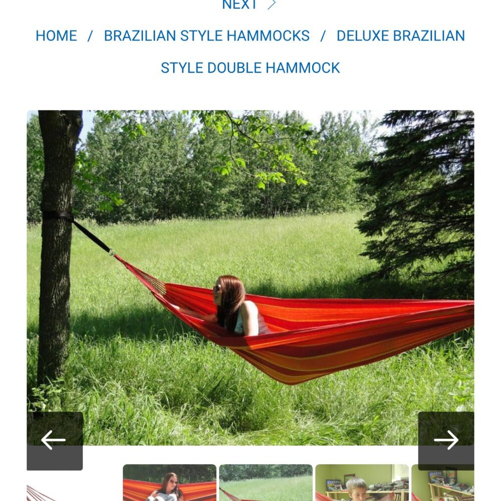 Hammock Universe Deluxe Double Brazilian Hammock & Novel Bundle